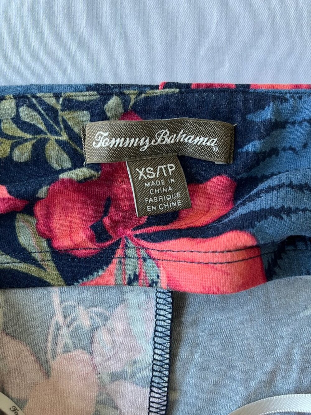 Tommy Bahama Tropical Floral Halter Dress - Open Back with Tassel Tie - Size XS - Picture 3 of 8